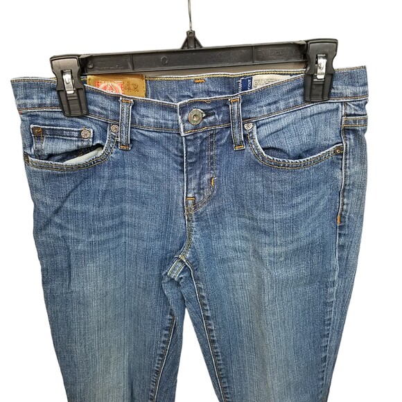 GAP Womens Size 4R Blue Solid Bootcut Jeans - Picture 8 of 9